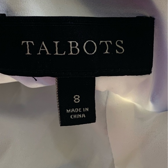 Talbots Skirt Chevron Stripe A Line Women’s Size 8 - Picture 5 of 6